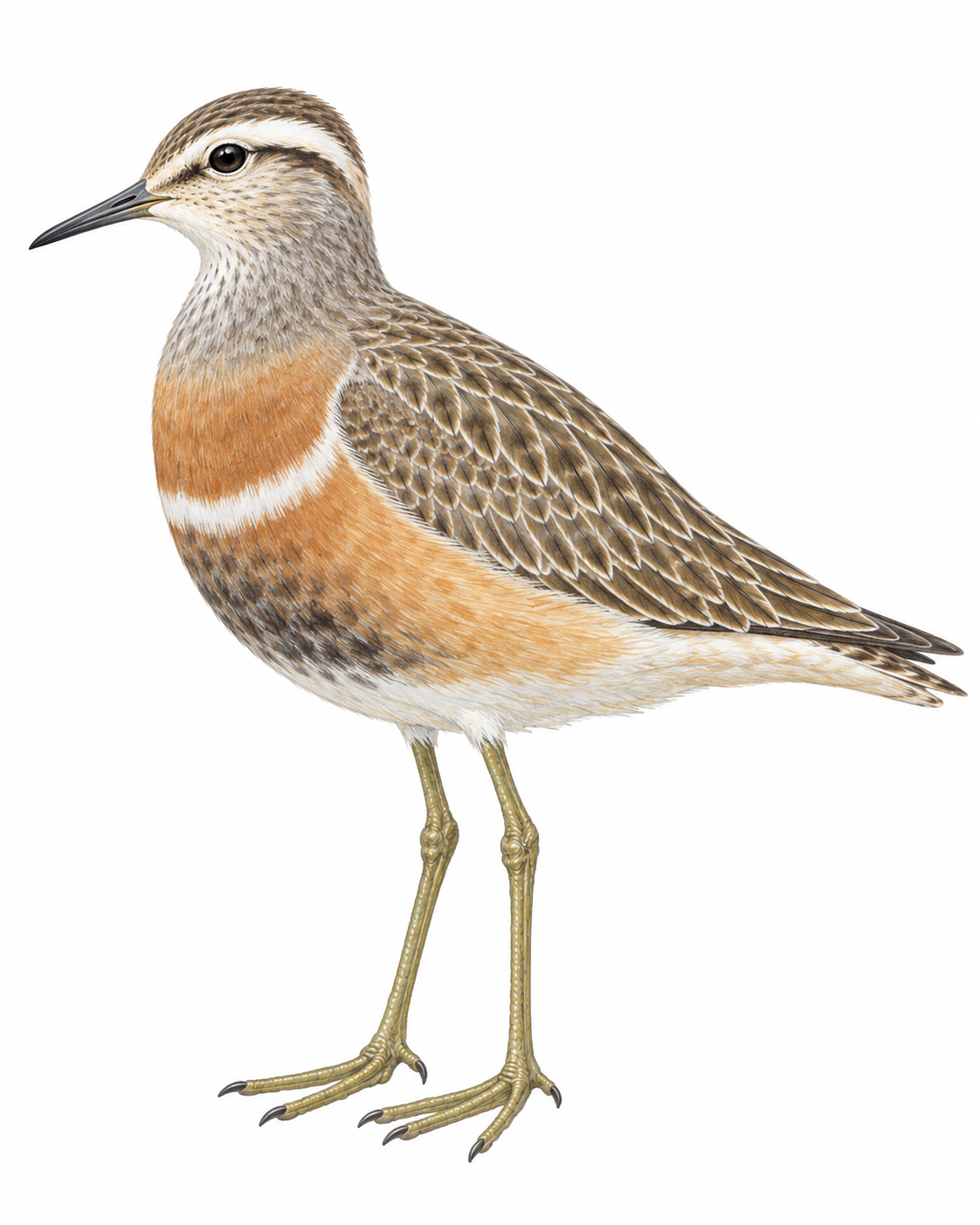 Mornellregenpfeifer Mornellregenpfeifer (Charadrius morinellus)