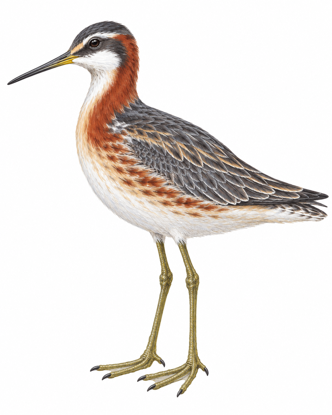 Odinshühnchen (Phalaropus lobatus)