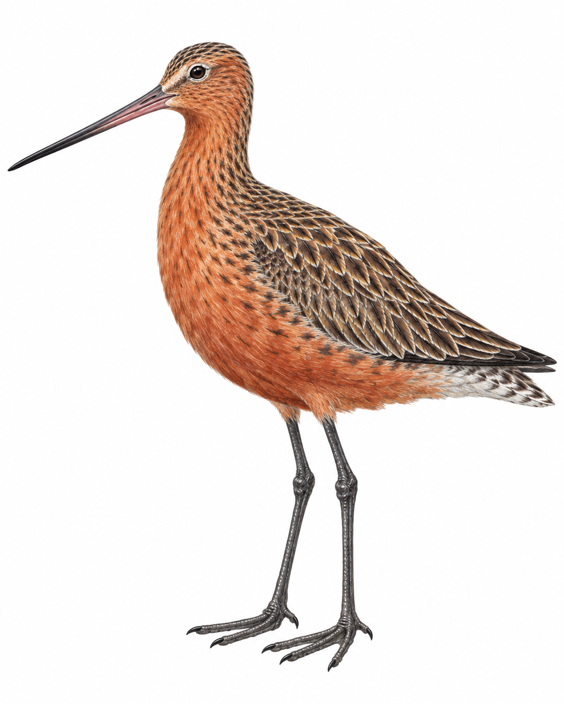 Pfuhlschnepfe Pfuhlschnepfe (Limosa lapponica)
