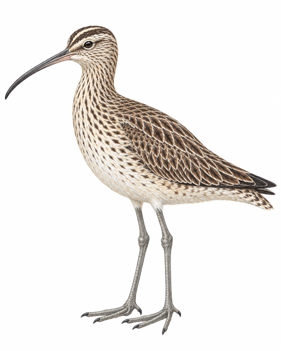 Regenbrachvogel (Numenius phaeopus)