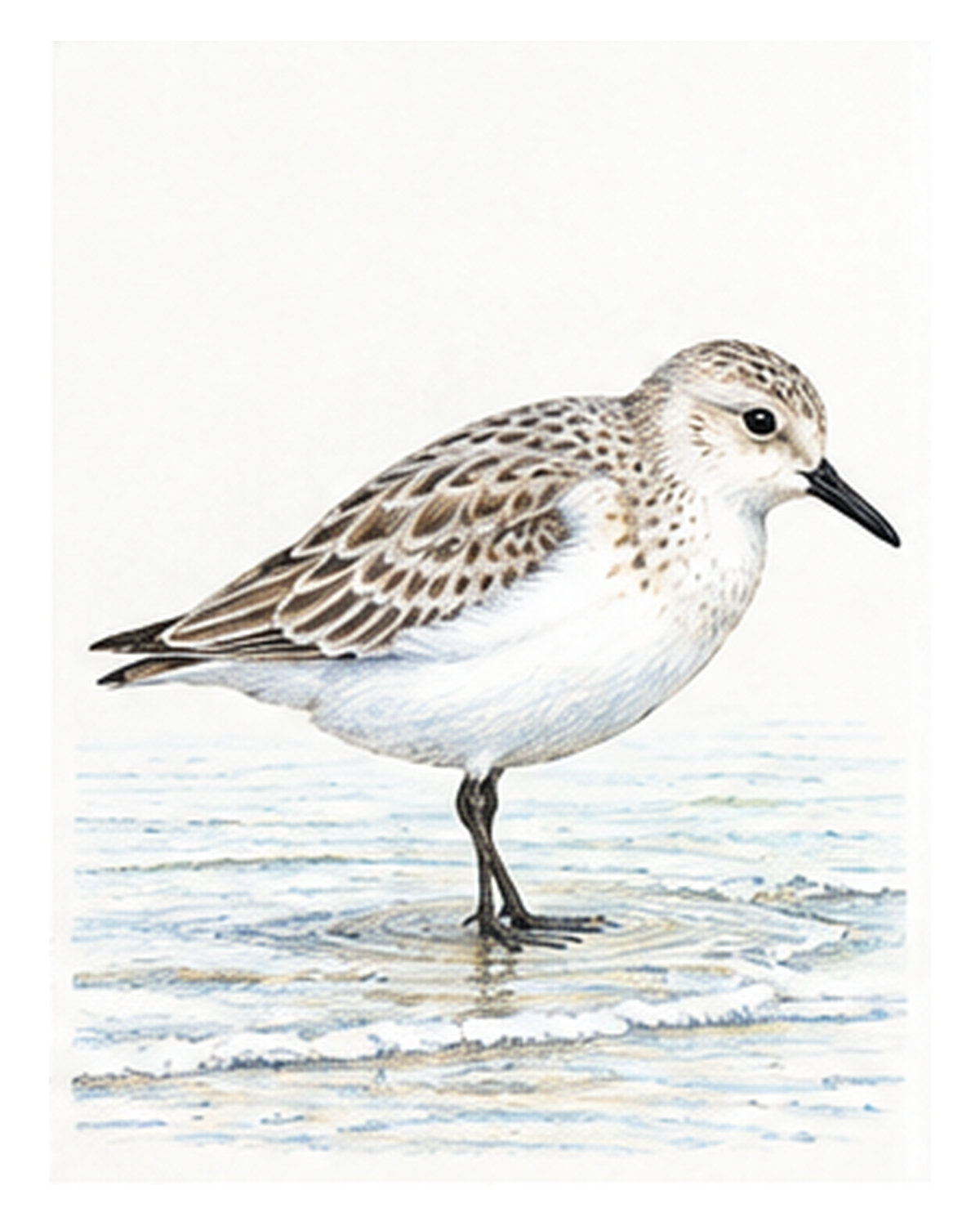 Sanderling Sanderling (Calidris alba)