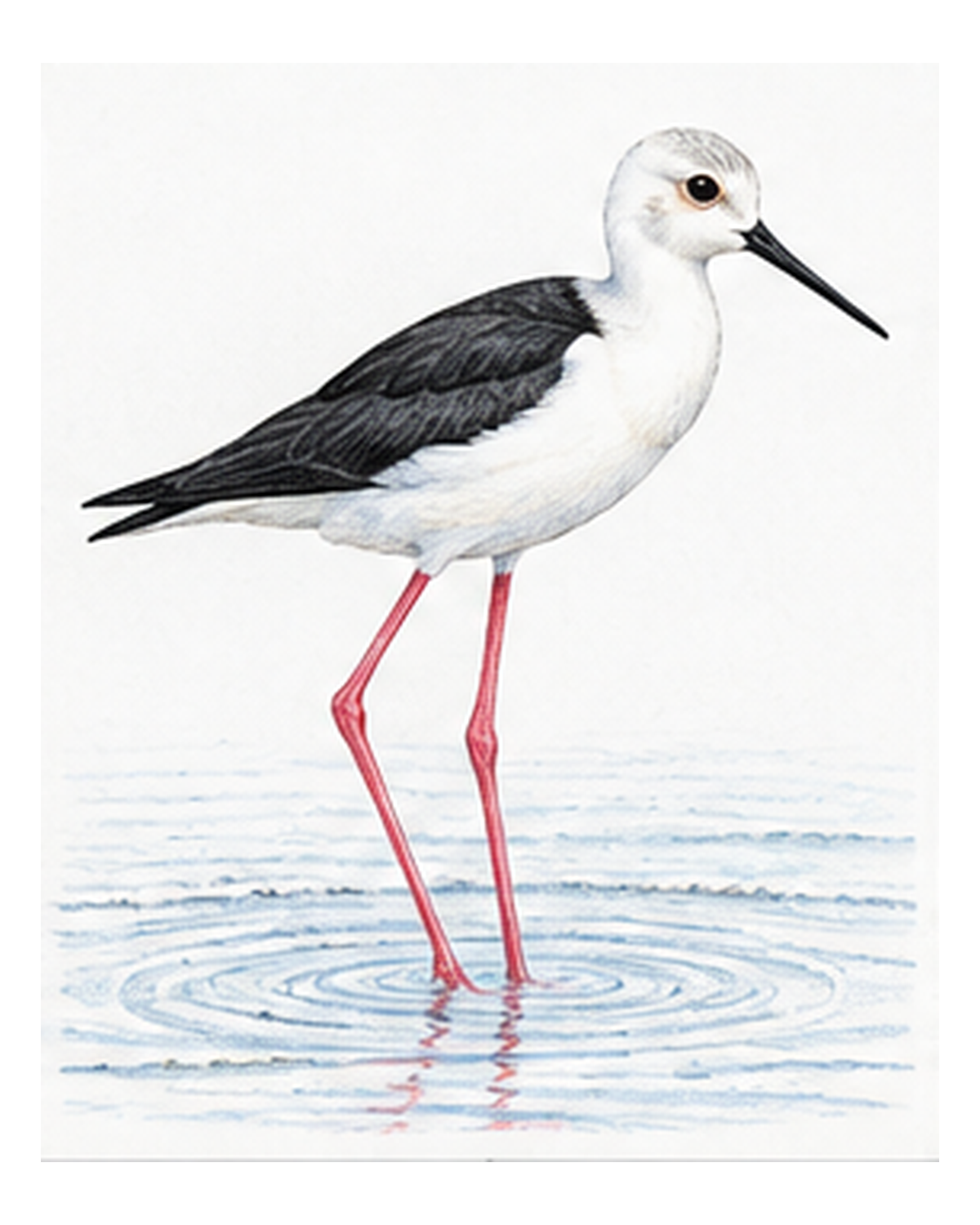 Stelzenläufer (Himantopus himantopus)
