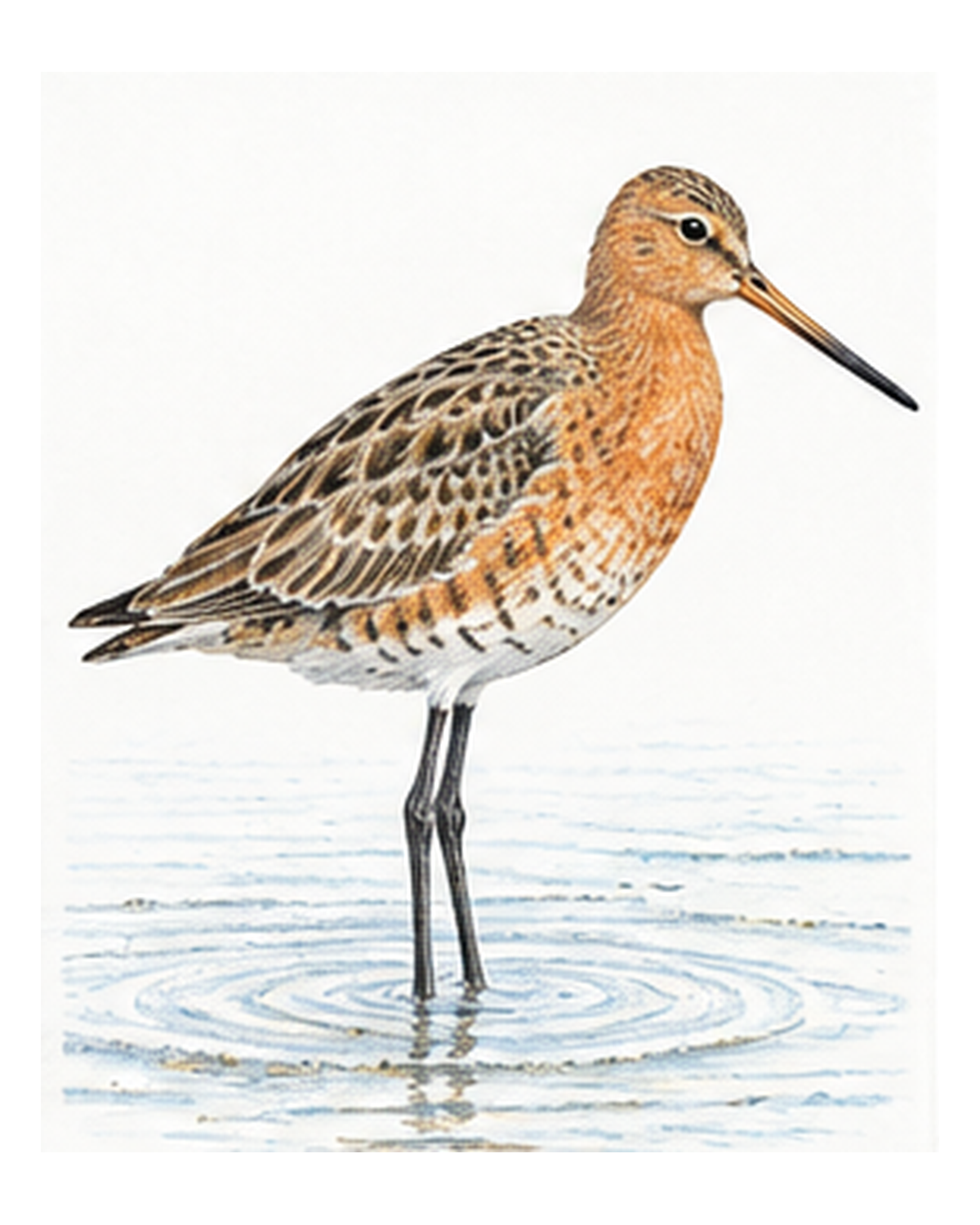 Uferschnepfe Uferschnepfe (Limosa limosa)