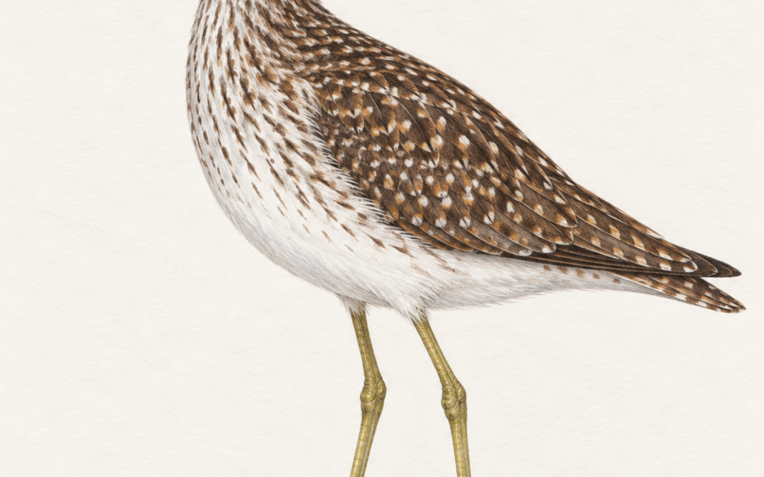 Bruchwasserläufer (Tringa glareola)