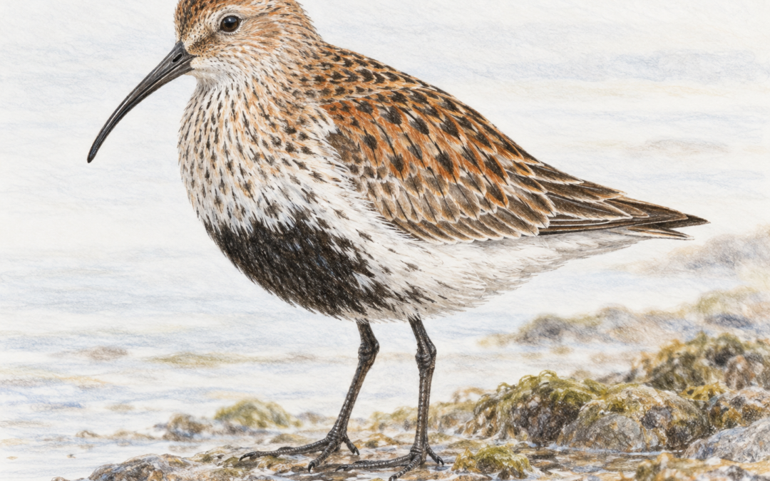 Alpenstrandläufer (Calidris alpina)