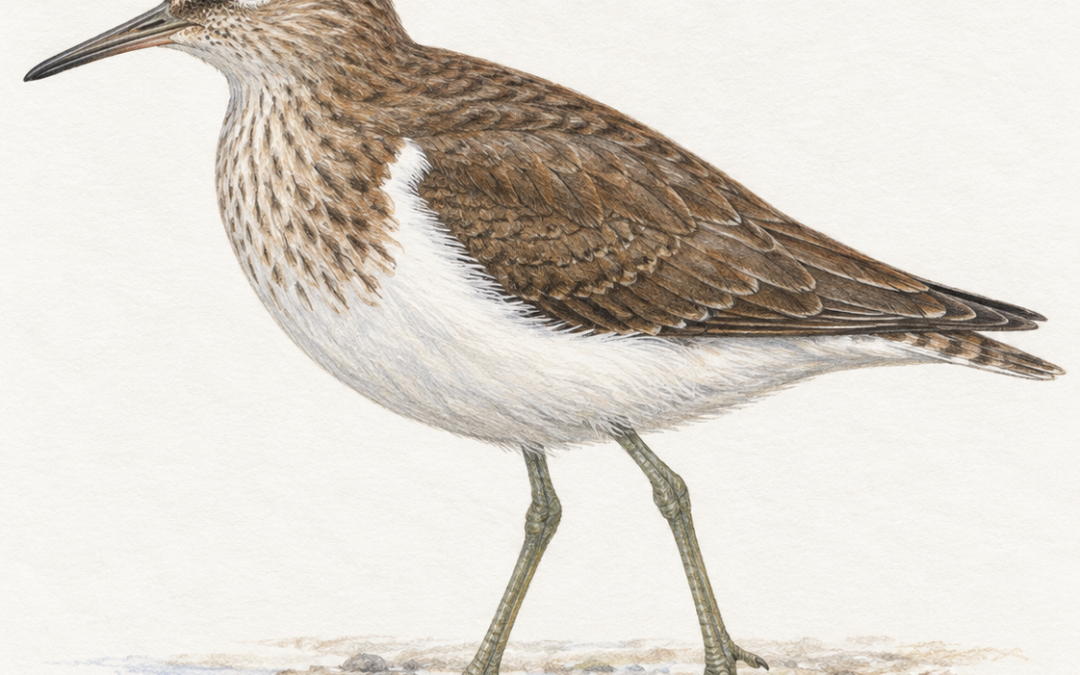 Flussuferläufer (Actitis hypoleucos)