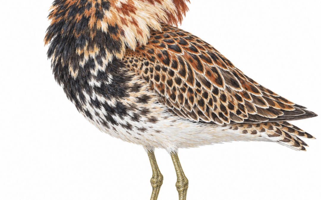 Kampfläufer (Calidris pugnax)